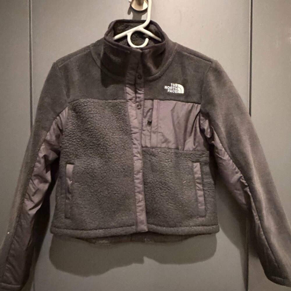 The North Face Girls Fleece Mashup Jacket - Size Large 12 - Like New